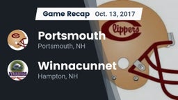 Recap: Portsmouth  vs. Winnacunnet  2017