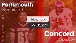 Matchup: Portsmouth High vs. Concord  2017
