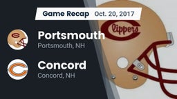 Recap: Portsmouth  vs. Concord  2017