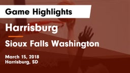 Harrisburg  vs Sioux Falls Washington  Game Highlights - March 15, 2018
