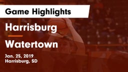 Harrisburg  vs Watertown  Game Highlights - Jan. 25, 2019