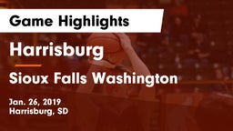 Harrisburg  vs Sioux Falls Washington  Game Highlights - Jan. 26, 2019