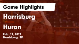 Harrisburg  vs Huron  Game Highlights - Feb. 19, 2019