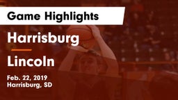 Harrisburg  vs Lincoln  Game Highlights - Feb. 22, 2019