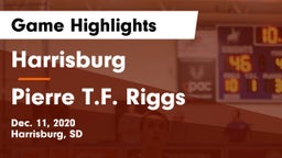 Harrisburg  vs Pierre T.F. Riggs  Game Highlights - Dec. 11, 2020