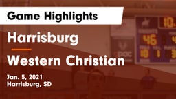 Harrisburg  vs Western Christian  Game Highlights - Jan. 5, 2021