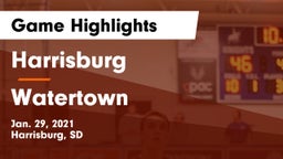 Harrisburg  vs Watertown  Game Highlights - Jan. 29, 2021