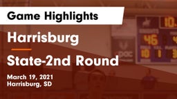 Harrisburg  vs State-2nd Round Game Highlights - March 19, 2021