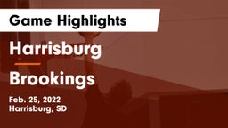 Harrisburg  vs Brookings  Game Highlights - Feb. 25, 2022