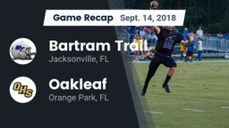 Recap: Bartram Trail  vs. Oakleaf  2018