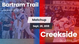 Matchup: Bartram Trail High vs. Creekside  2018