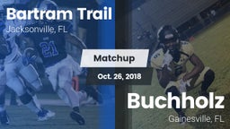 Matchup: Bartram Trail High vs. Buchholz  2018