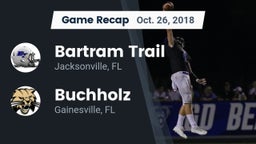 Recap: Bartram Trail  vs. Buchholz  2018