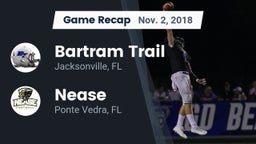 Recap: Bartram Trail  vs. Nease  2018