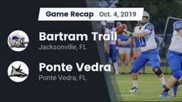Recap: Bartram Trail  vs. Ponte Vedra  2019