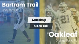 Matchup: Bartram Trail High vs. Oakleaf  2019