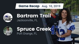 Recap: Bartram Trail  vs. Spruce Creek  2019