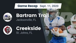 Recap: Bartram Trail  vs. Creekside  2020