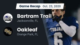 Recap: Bartram Trail  vs. Oakleaf  2020