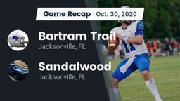 Recap: Bartram Trail  vs. Sandalwood  2020