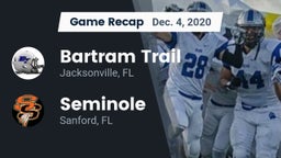 Recap: Bartram Trail  vs. Seminole  2020