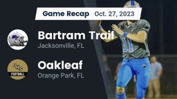 Recap: Bartram Trail  vs. Oakleaf  2023