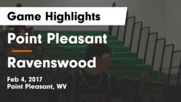 Point Pleasant  vs Ravenswood  Game Highlights - Feb 4, 2017