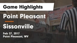 Point Pleasant  vs Sissonville  Game Highlights - Feb 27, 2017