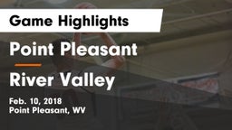 Point Pleasant  vs River Valley  Game Highlights - Feb. 10, 2018