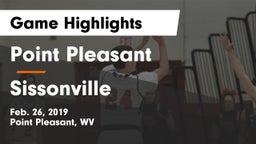 Point Pleasant  vs Sissonville  Game Highlights - Feb. 26, 2019