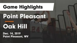 Point Pleasant  vs Oak Hill  Game Highlights - Dec. 14, 2019