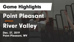 Point Pleasant  vs River Valley  Game Highlights - Dec. 27, 2019
