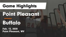 Point Pleasant  vs Buffalo  Game Highlights - Feb. 13, 2020
