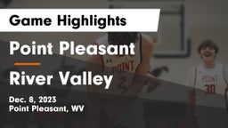 Point Pleasant  vs River Valley  Game Highlights - Dec. 8, 2023