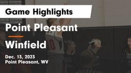 Point Pleasant  vs Winfield  Game Highlights - Dec. 13, 2023