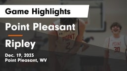 Point Pleasant  vs Ripley  Game Highlights - Dec. 19, 2023