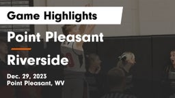 Point Pleasant  vs Riverside  Game Highlights - Dec. 29, 2023