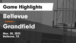 Bellevue  vs Grandfield  Game Highlights - Nov. 30, 2023