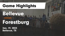 Bellevue  vs Forestburg Game Highlights - Jan. 19, 2024