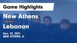 New Athens  vs Lebanon Game Highlights - Dec. 22, 2021