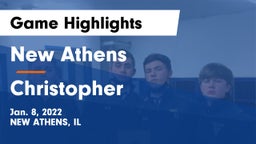New Athens  vs Christopher Game Highlights - Jan. 8, 2022