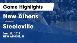 New Athens  vs Steeleville Game Highlights - Jan. 29, 2022