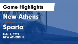 New Athens  vs Sparta  Game Highlights - Feb. 2, 2022