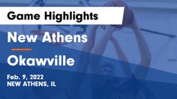 New Athens  vs Okawville  Game Highlights - Feb. 9, 2022