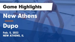 New Athens  vs Dupo Game Highlights - Feb. 5, 2022