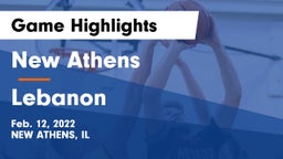 New Athens  vs Lebanon Game Highlights - Feb. 12, 2022