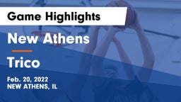 New Athens  vs Trico  Game Highlights - Feb. 20, 2022
