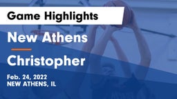 New Athens  vs Christopher Game Highlights - Feb. 24, 2022