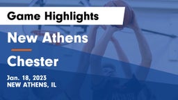 New Athens  vs Chester  Game Highlights - Jan. 18, 2023