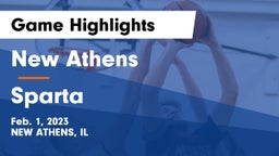 New Athens  vs Sparta  Game Highlights - Feb. 1, 2023